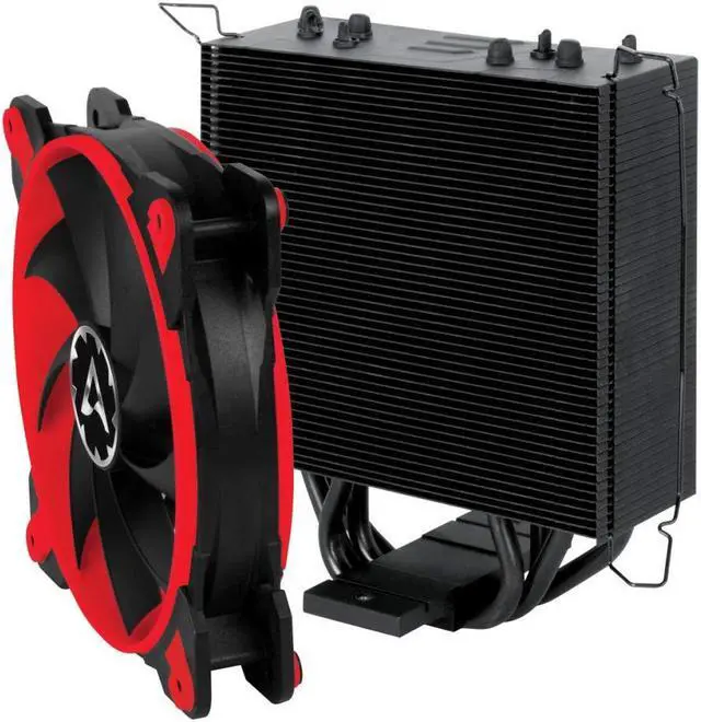 Alt view image 5 of 7 - ARCTIC Freezer 34 eSports DUO Edition - Tower CPU Cooler with Push-Pull Configuration I Silent 3-Phase-Motor and wide range of regulation 200 to 2100 RPM - Includes 2 low noise PWM 120 mm Fans – Red