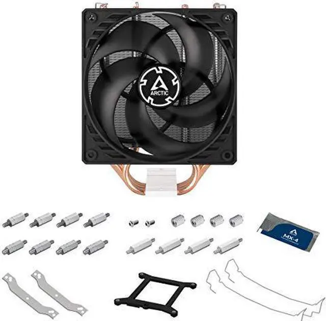 Alt view image 7 of 7 - ARCTIC Freezer 34 -Tower CPU Cooler for Intel 115X/2011-3/2066 and AMD AM4, Pressure-Optimised 120 mm PWM Fan with PST, Direct Touch Technology