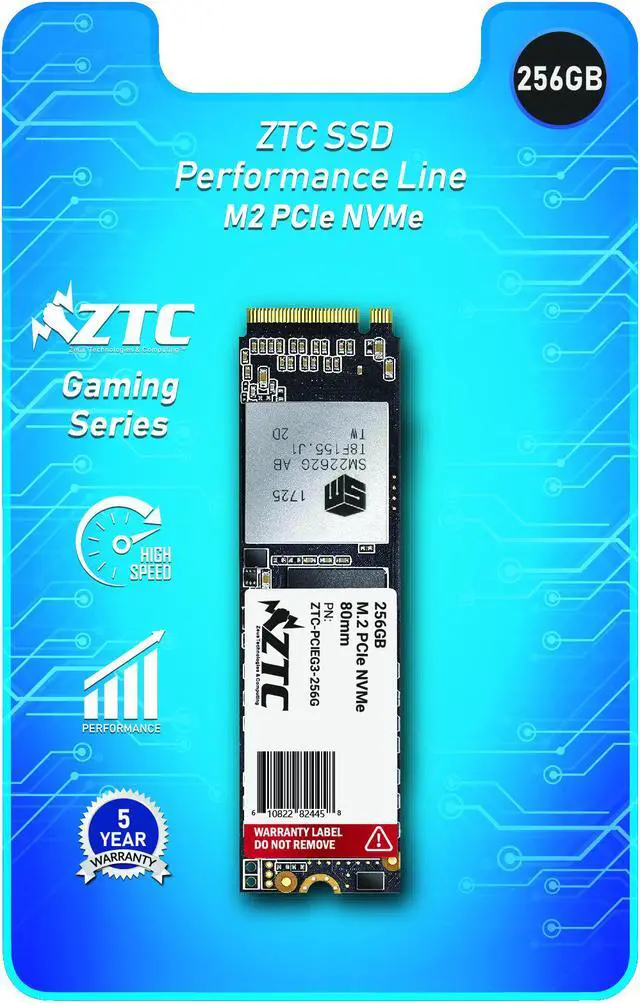 ZTC 256GB M.2 NVMe PCIe 80mm SSD Astounding Performance and