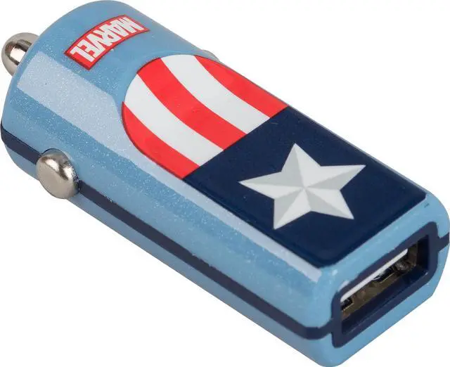Main image of Tribe Marvel Captain America USB Car Charger