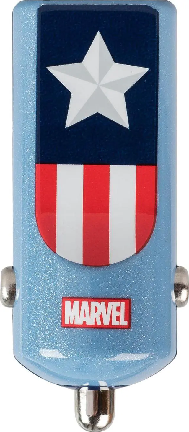 Alt view image 2 of 5 - Tribe Marvel Captain America USB Car Charger