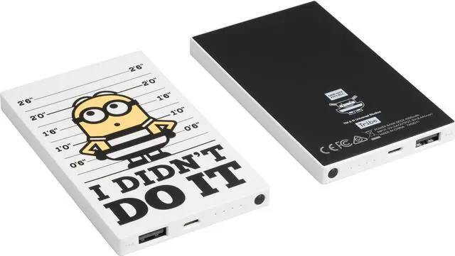 Alt view image 2 of 5 - Tribe 4000mAh Minions Jail Time Dave Power Bank