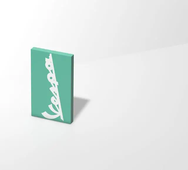 Alt view image 2 of 7 - Tribe 4000mAh Vespa Aquamarina Power Bank
