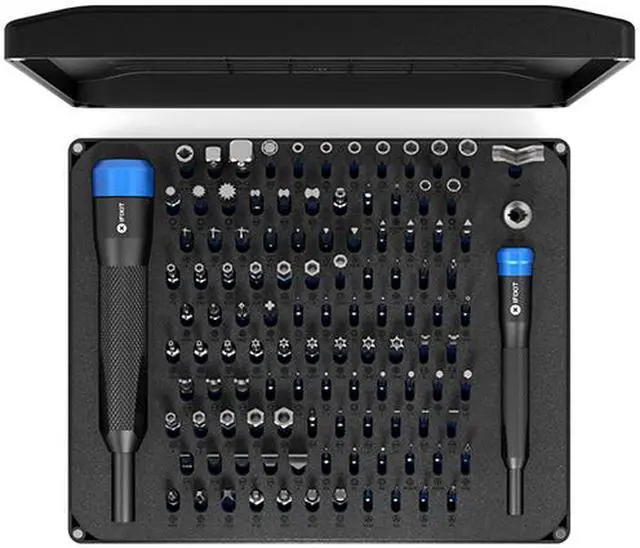 Alt view image 3 of 8 - iFixit Manta Driver Kit. Includes iFixit's Widest Assortment of 112 Steel Bits—Complete With Every Drive Style and Size You'll Need For any Repair. Model IFXIF1453921