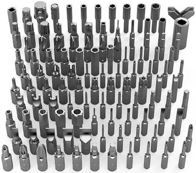 Alt view image 5 of 8 - iFixit Manta Driver Kit. Includes iFixit's Widest Assortment of 112 Steel Bits—Complete With Every Drive Style and Size You'll Need For any Repair. Model IFXIF1453921