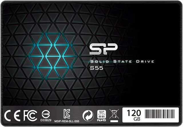 Main image of Silicon Power 120GB S55 2.5" SATA III TLC Internal Solid State Drive SSD