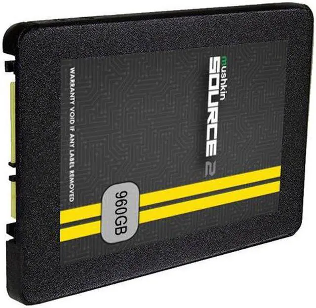 Alt view image 2 of 11 - Mushkin Enhanced Source II 1TB 2.5 Inch SATA III 6Gbs 3D Vertical TLC 7mm Internal Solid State Drive SSD Model MKNSSDS21TB