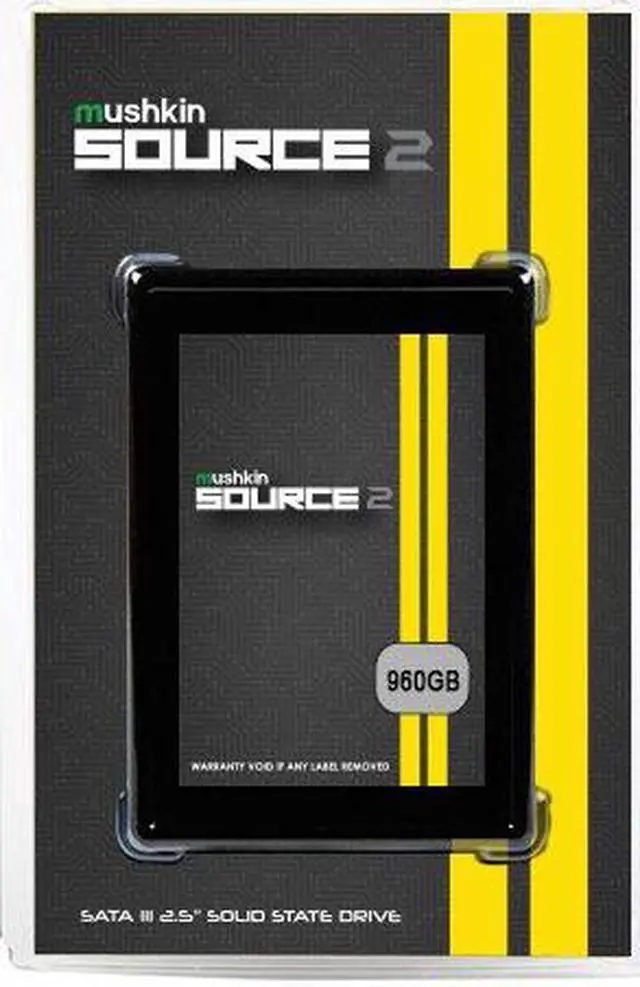 Alt view image 3 of 11 - Mushkin Enhanced Source II 1TB 2.5 Inch SATA III 6Gbs 3D Vertical TLC 7mm Internal Solid State Drive SSD Model MKNSSDS21TB