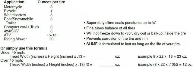 Alt view image 3 of 5 - Slime 10011 16 Oz Slime Super Duty Tire Sealant