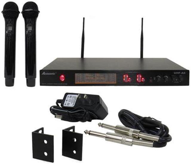 Acesonic UHF A6 Commercial UHF True Diversity Wireless Microphone