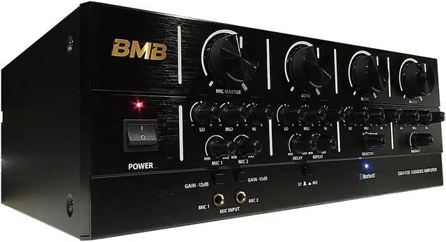 Alt view image 2 of 4 - BMB DAH-100 200W Karaoke Mixing Amplifier with Bluetooth