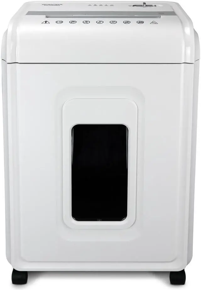 Alt view image 6 of 7 - Aurora AU1680MA Heavy Duty High Security 16-Sheet Micro-Cut Shredder/Anti-Jam/60 Min Run Time/ 7-Gallon Pullout Basket and Casters