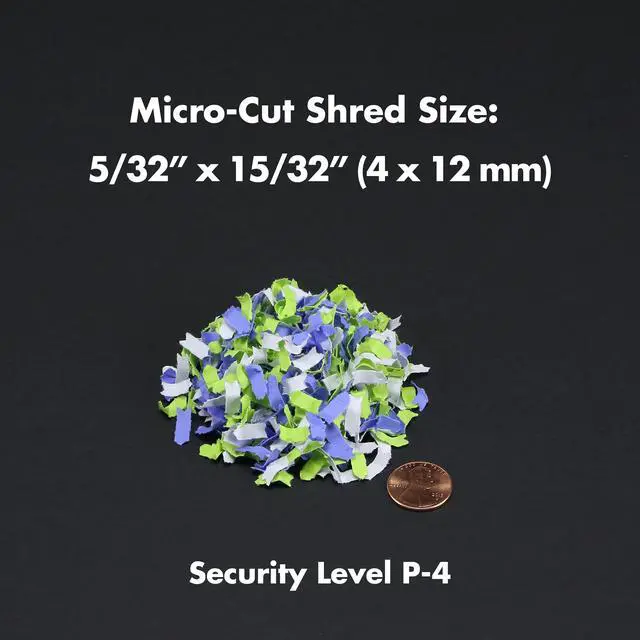 Alt view image 4 of 7 - Aurora GB 120-Sheet Auto Feed Micro-Cut Paper Shredder with Pullout Basket