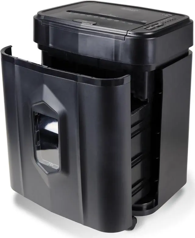 Alt view image 5 of 7 - Aurora GB 120-Sheet Auto Feed Micro-Cut Paper Shredder with Pullout Basket