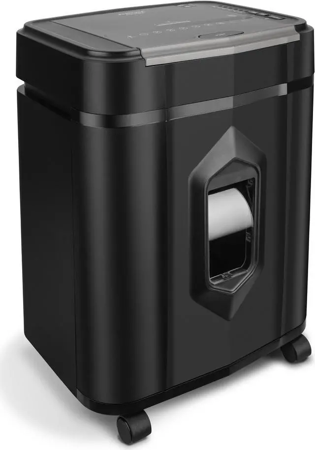 Alt view image 7 of 7 - Aurora Professional Grade AU125MA 120-Sheet Auto Feed High-Security Micro-Cut Paper Shredder/60 Minutes/ Security Level P-5