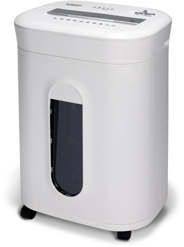 Main image of Aurora AU1802XA Anti-Jam 18-Sheet Crosscut Paper and CD/Credit Card Shredder/ 6-Gallon Pullout Basket / 60 Minutes Run Time