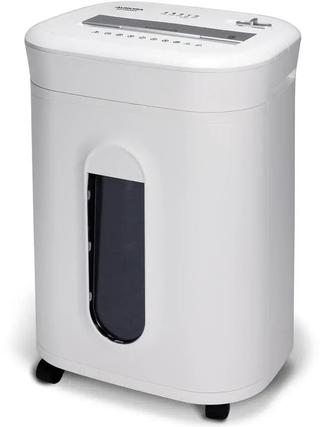 Alt view image 7 of 7 - Aurora AU1802XA Anti-Jam 18-Sheet Crosscut Paper and CD/Credit Card Shredder/ 6-Gallon Pullout Basket / 60 Minutes Run Time