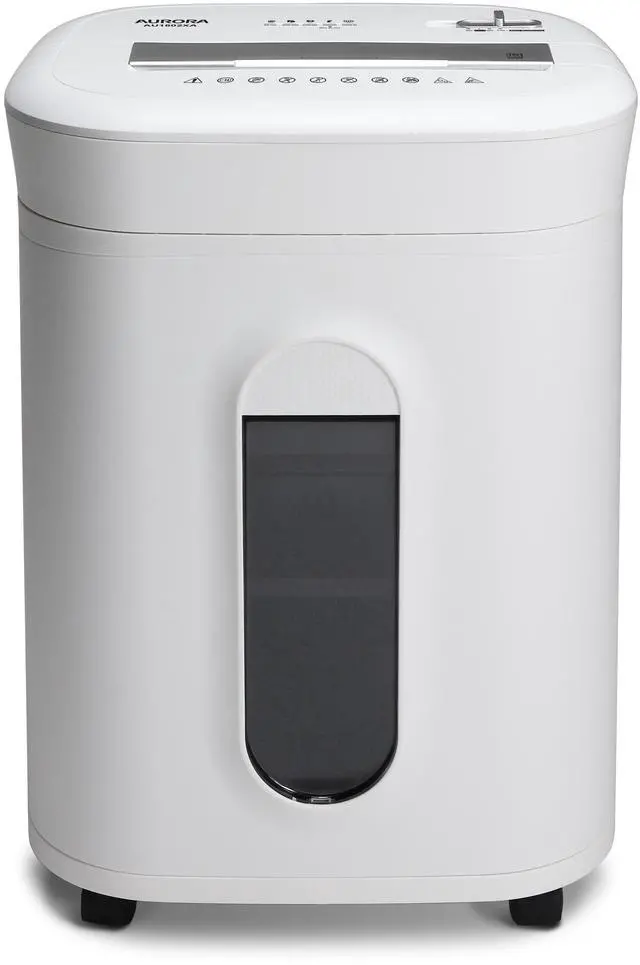 Alt view image 6 of 7 - Aurora AU1802XA Anti-Jam 18-Sheet Crosscut Paper and CD/Credit Card Shredder/ 6-Gallon Pullout Basket / 60 Minutes Run Time