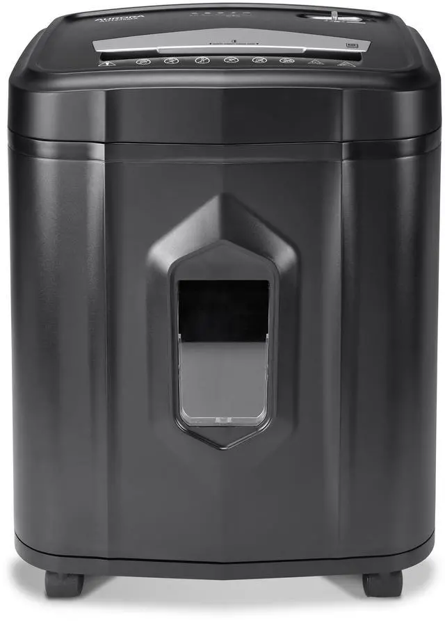 Alt view image 6 of 7 - Aurora AU1235MA Professional Grade 12-Sheet High Security Micro-Cut Paper and Credit Card Shredder/ 20 Minutes Run/ Security Level P-5