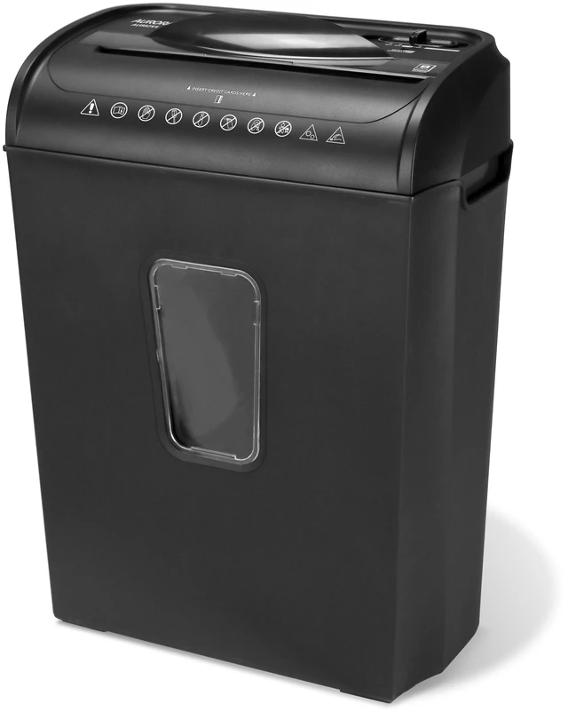 Main image of AU882XA Aurora 8-Sheet Crosscut Paper and Credit Card Shredder with Basket