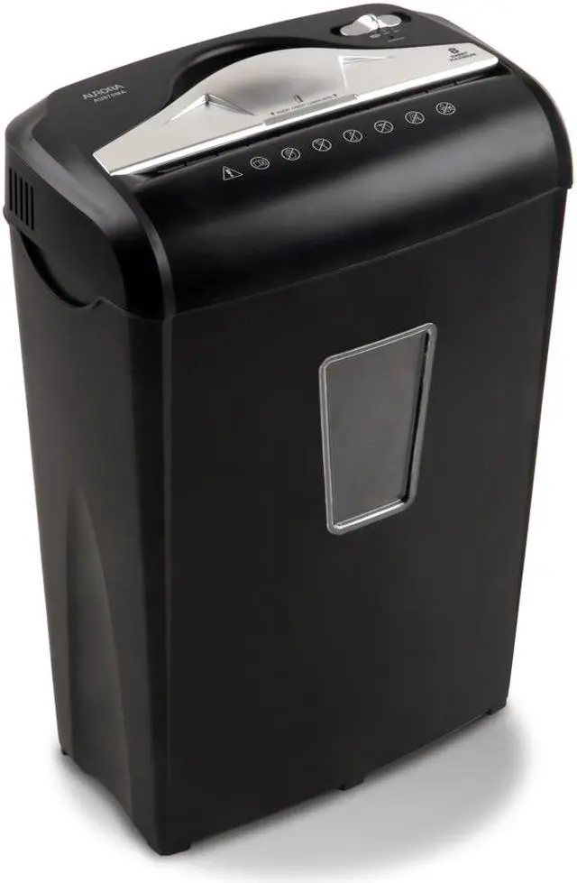 Alt view image 2 of 11 - Aurora AU870MA High-Security 8-Sheet Micro-Cut Paper, Credit Card Shredder