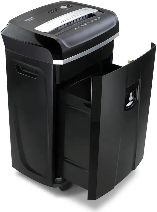 Alt view image 4 of 5 - Aurora AU2040XA Anti-Jam 20-Sheet Crosscut CD/Paper and Credit Card Shredder with 7-gallon pullout basket, 60 Minutes Continuous Run Time