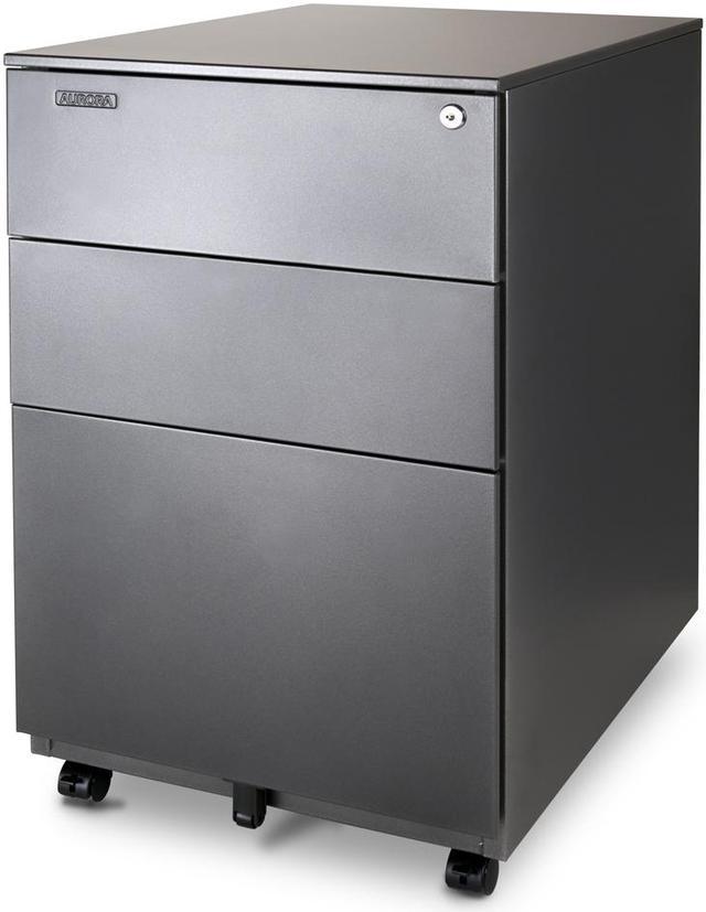 Mobile File Cabinet with Lock and Key