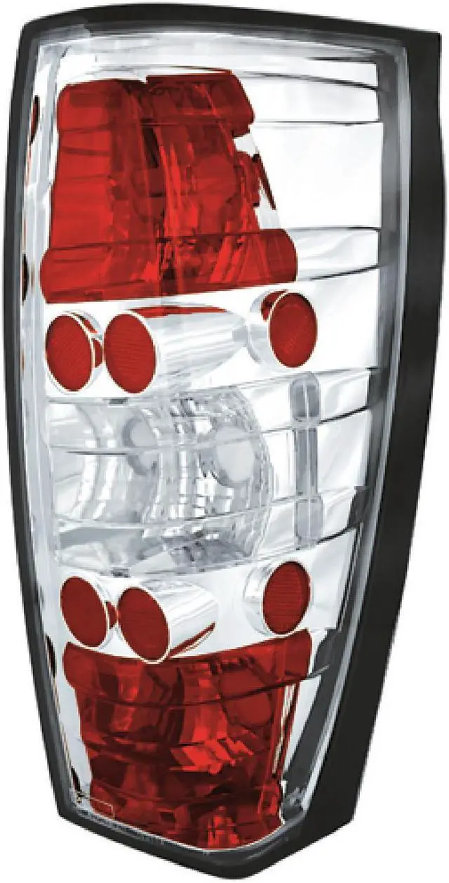 Main image of IPCW CWT-CE347C Cadillac Escalade Ext 2002 - 2006 Tail Lamps, Crystal Eyes Crystal Clear