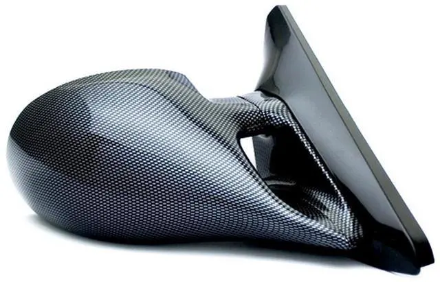 Main image of IPCW CM3F-96CV2 Honda Civic 1996 - 2000 Mirrors, Manual Carbon Fiber