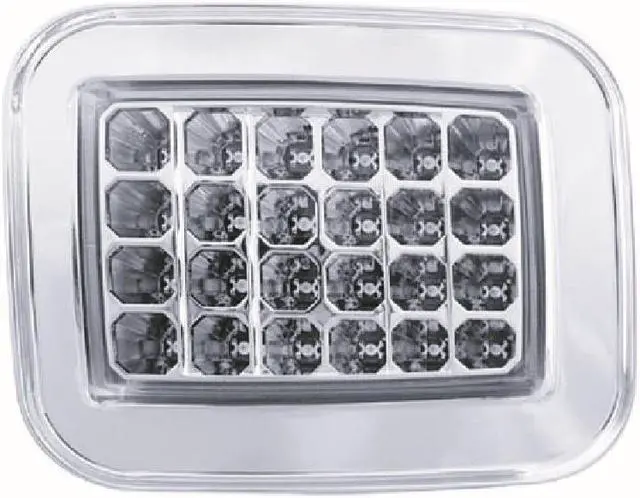 Alt view image 2 of 7 - IPCW LEDC-348C Hummer H2 2003 - 2008 Park Lamps, LED Crystal Clear
