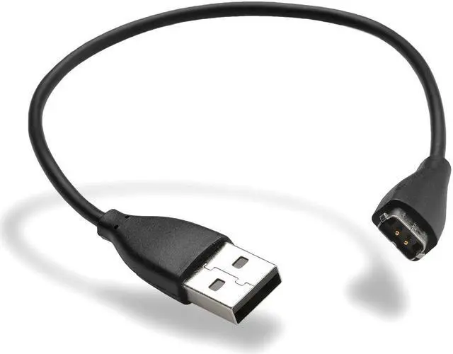 Alt view image 5 of 7 - USB Replacement Charging Cord Cable for Fitbit Charge HR Wristband Wireless Activity Tracker