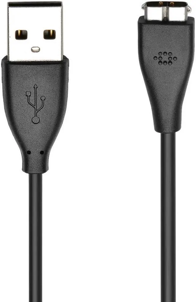 Alt view image 6 of 7 - USB Replacement Charging Cord Cable for Fitbit Charge HR Wristband Wireless Activity Tracker