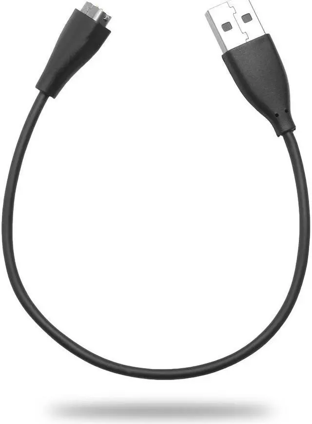 Alt view image 4 of 7 - USB Replacement Charging Cord Cable for Fitbit Charge HR Wristband Wireless Activity Tracker