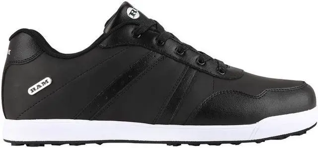 Alt view image 2 of 4 - Ram FX Comfort Mens Waterproof Golf Shoes - Black 13