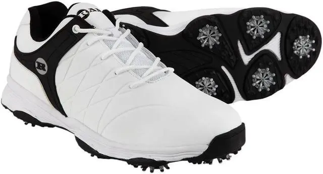 Main image of Ram Golf FX Tour Mens Waterproof Golf Shoes - White / Black 12
