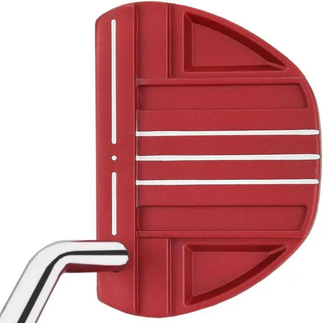 Alt view image 2 of 4 - Ram Golf Laser Red Milled Face Mallet Putter - Headcover Included - 34"