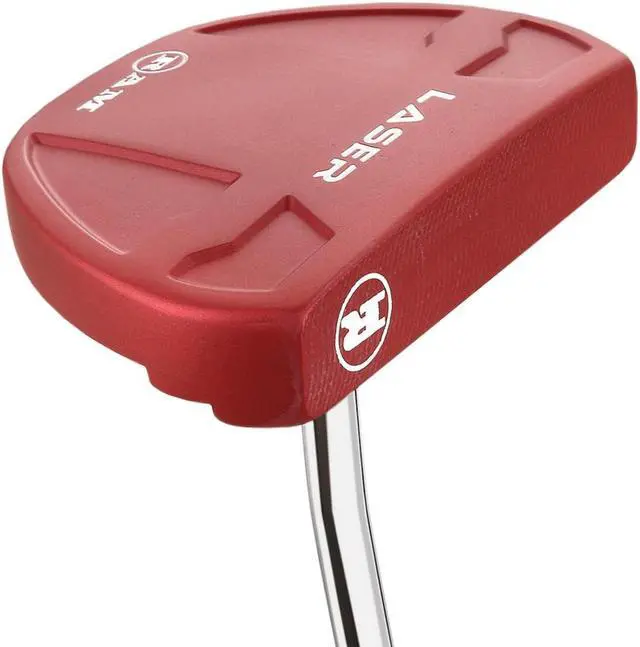 Main image of Ram Golf Laser Red Milled Face Mallet Putter - Headcover Included - 34"