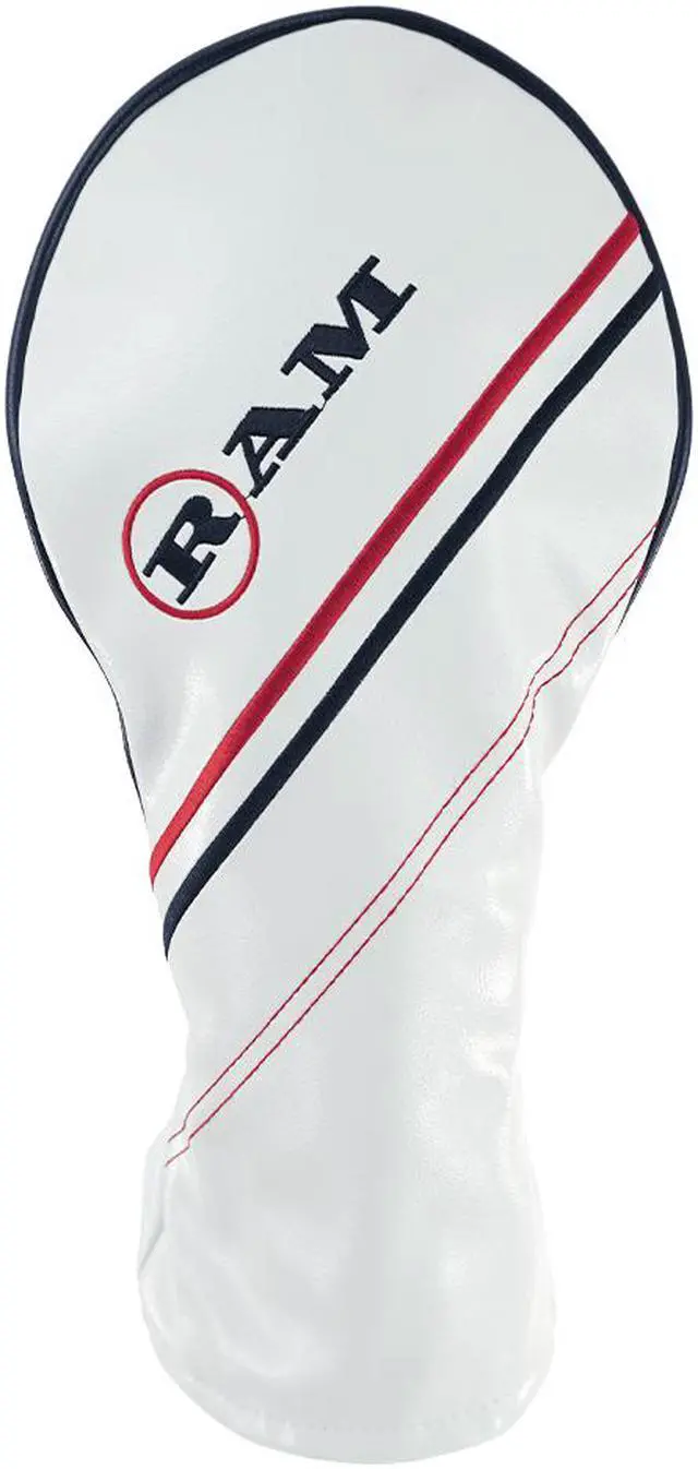 Main image of RAM FX GOLF CLUB HEADCOVERS For DRIVER, WHITE