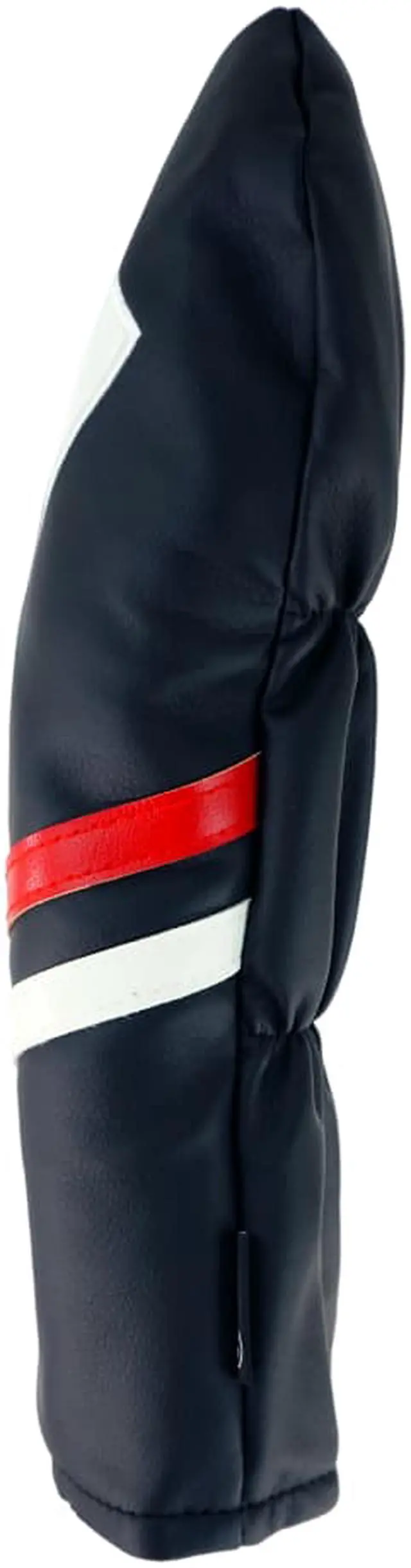 Alt view image 2 of 3 - RAM GOLF PREMIUM VINTAGE STYLE PU LEATHER HEADCOVERS, RETRO BLACK, HYBRID