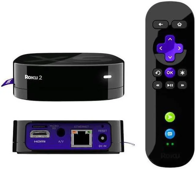 Alt view image 5 of 5 - Roku 2 XS 1080p HD Streaming Media Player W/ Motion Sensor Control & Angry Birds - 3100X-B
