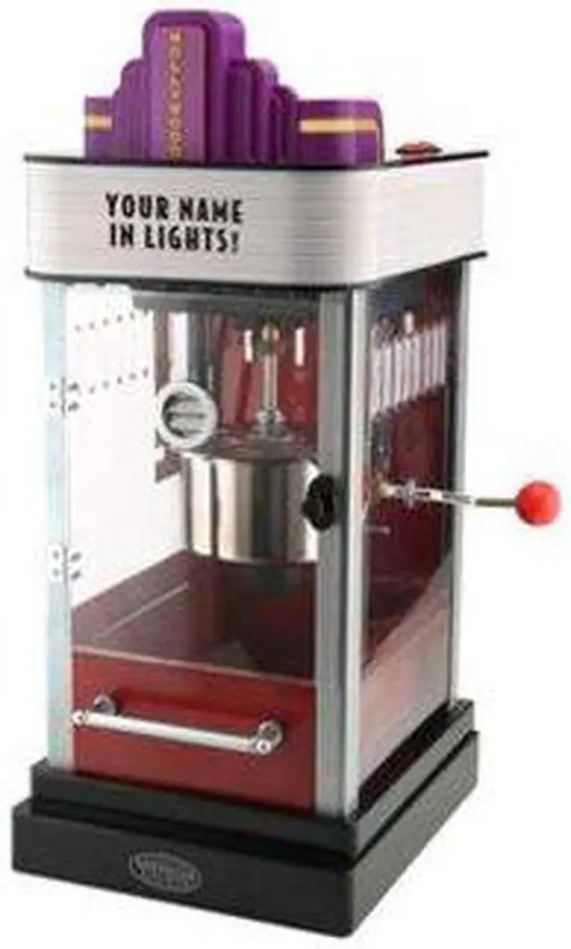 Alt view image 3 of 7 - Nostalgia Electrics HKP-200 Hollywood Kettle Popcorn Maker Machine