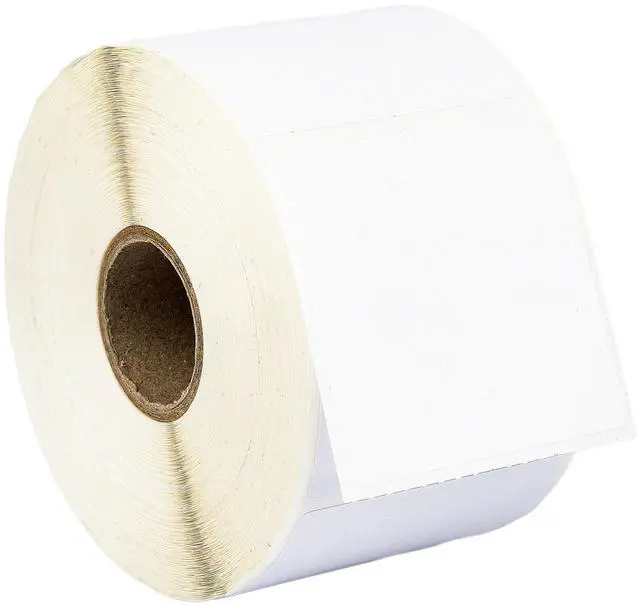 Main image of HOUSELABELS 2" x 2" Multipurpose Labels on 1" Core Compatible With Zebra and Rollo Printers, 1 Roll / 750 Labels per Roll