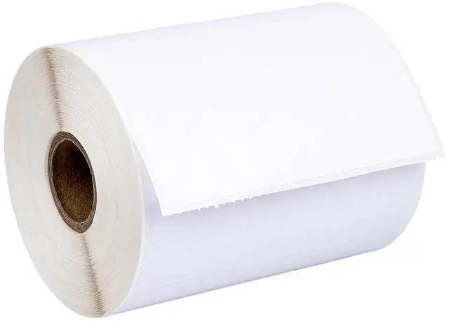 Main image of HOUSELABELS 4" x 3" Premium Freezer Labels (Service Temperature from -58F to +158F) on 1" Core Compatible with Zebra and Rollo Printers, 1 Roll / 500 Labels per Roll