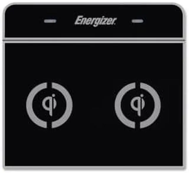 Alt view image 3 of 5 - Energizer IC2B-US Energizer qi dual-zone flat panel induction charger