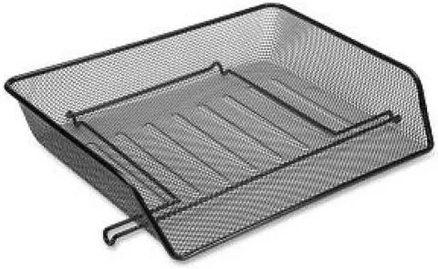 Main image of Lorell Letter Tray Side Load 14-1/4"x10-3/4"x3" Black Mesh 84154