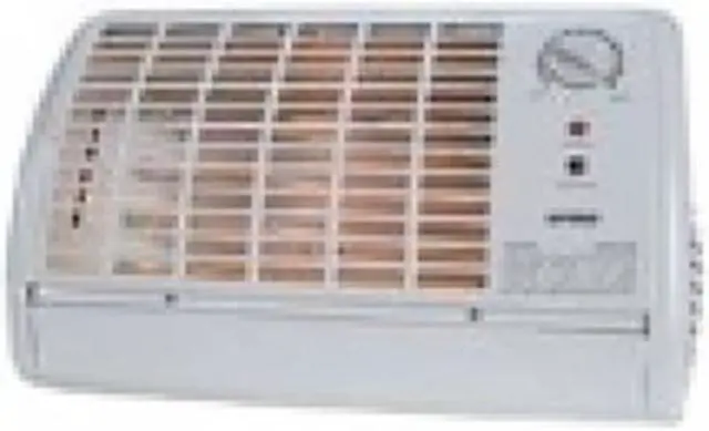 Alt view image 2 of 4 - Portable Fan Forced Radiant Heater with Thermostat