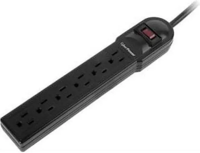 Main image of CyberPower CSB604 6-Outlet Essential Surge Protector (4ft)