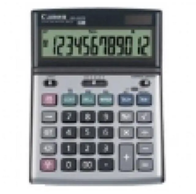 Alt view image 5 of 9 - Canon BS-1200TS Desktop Calculator 12-Digit LCD Display 8507A010