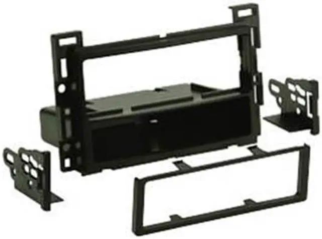 Alt view image 4 of 15 - Metra 99-3302 Metra gm/pontiac/ saturn din dash kit with pocket