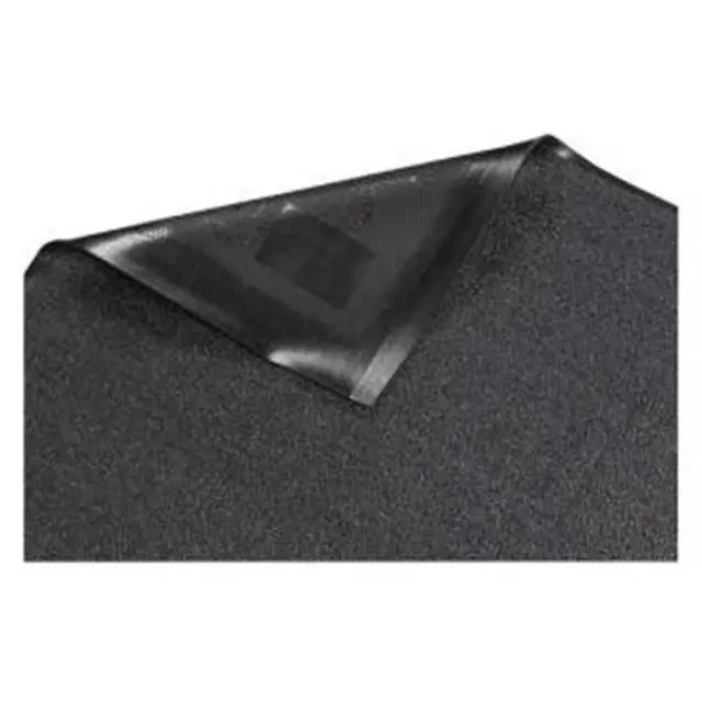 Main image of Genuine Joe Indoor Wiper Mat Nylon Carpet Rubber Back 33-1/2"X56" GY 58354